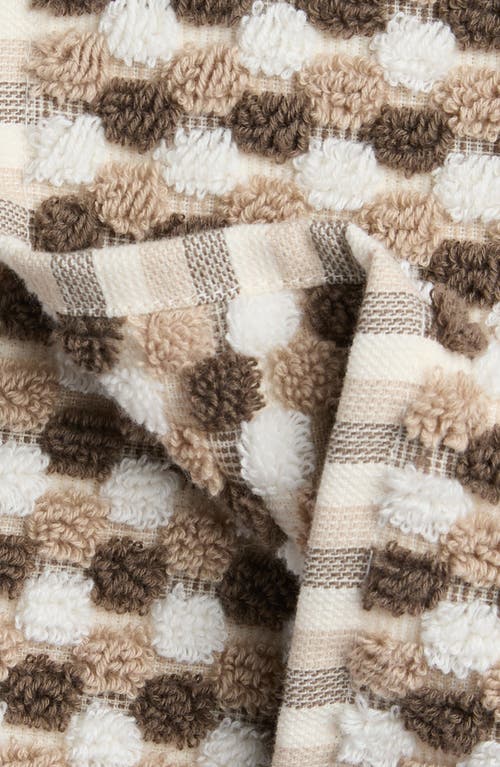 Parachute Mosaic Organic Cotton Towel In Brown