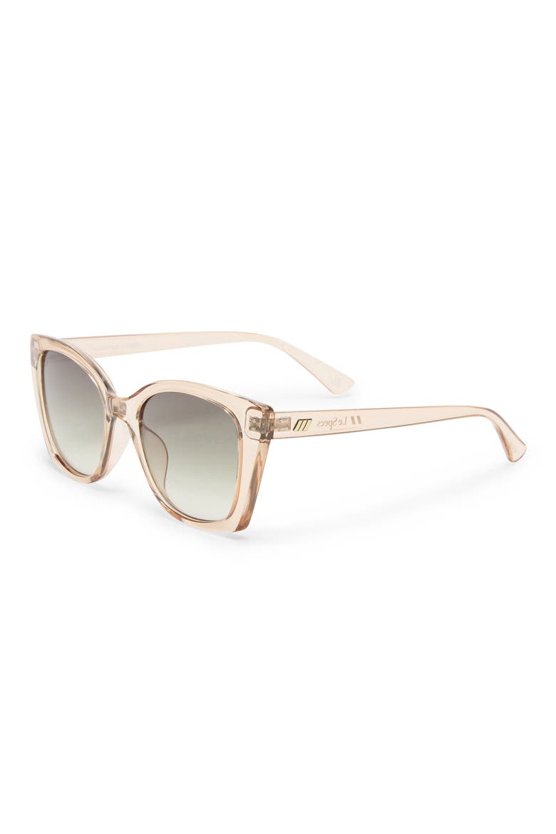 Incantation 52mm Square Sunglasses, Alternate, color, SAND/ KHAKI GRAD