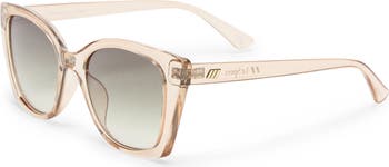 Le Specs Incantation サングラス Le Specs Incantation Sunglasses in Black & Smoke Mono | REVOLVE