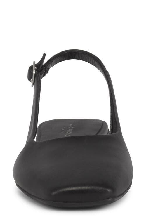 Shop Vagabond Shoemakers Delia Slingback Flat In Black