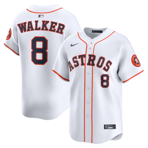 Men's Nike Christian Walker White Houston Astros Home Limited Player Jersey