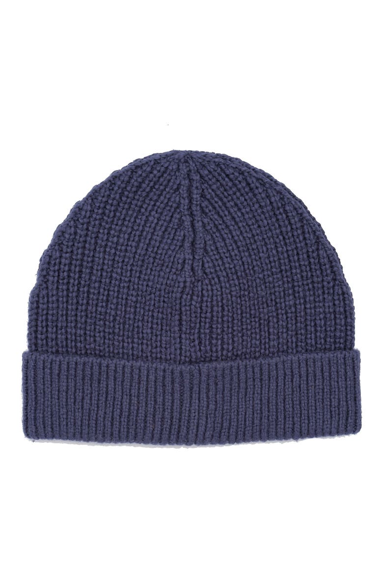 Faherty Heirloom Cotton Beanie, Alternate, color, Navy