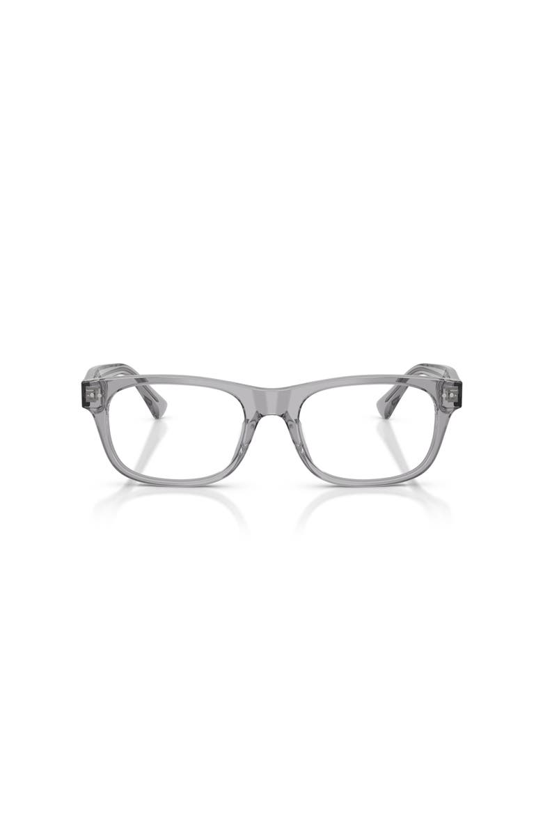 52mm Rectangle optical glasses, Alternate, color, Grey
