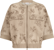 Brunello Cucinelli Outerwear with dazzling broderie anglaise