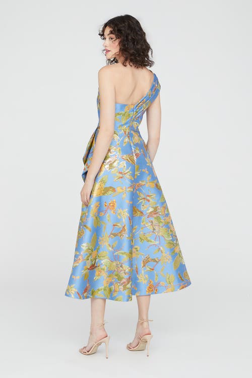 Theia Dalia Tea Length Dress