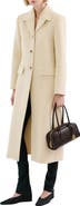 MANGO Wool Blend Coat