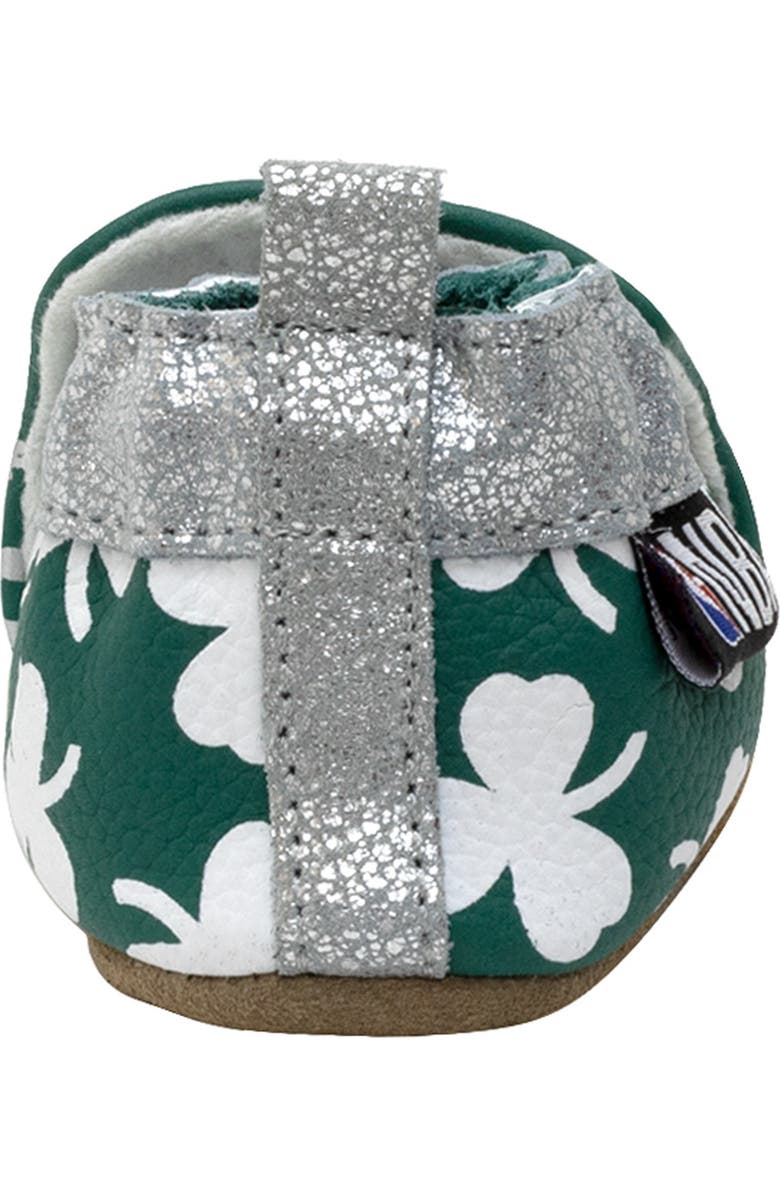 Robeez<sup>®</sup> Boston Celtics Crib Shoe, Alternate, color,