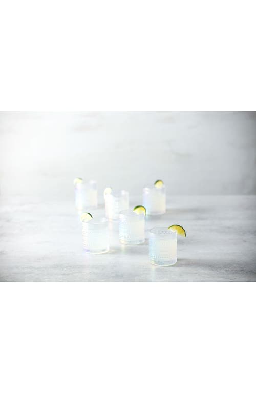 Fortessa Jupiter Set Of 6 Double Old Fashion Glasses In Multi