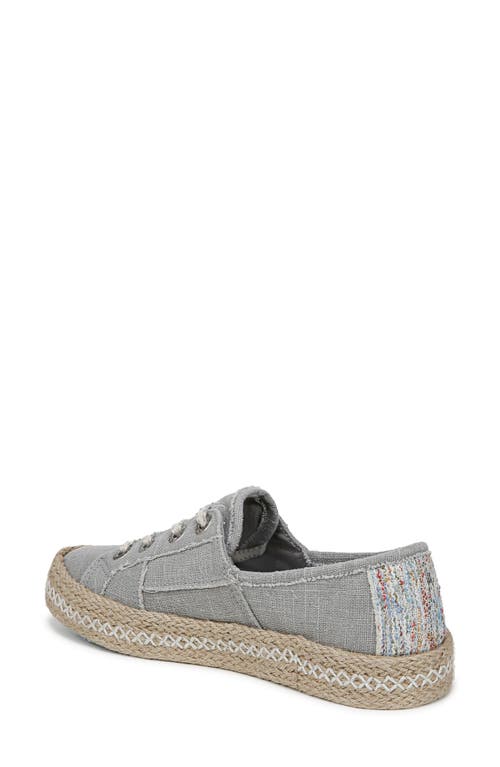 Shop Blowfish Malibu Buenos Woven Sneaker In Fog Grey Canvas