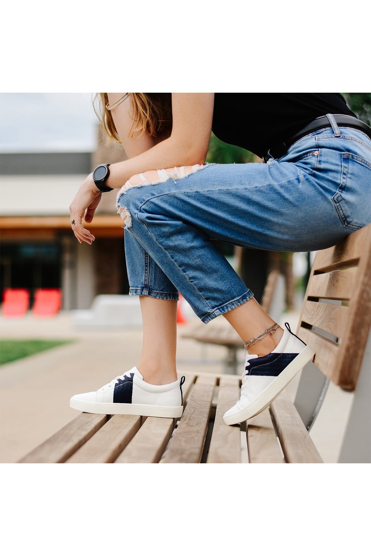 Journee Collection Raaye Sneaker, Alternate, color, Grey