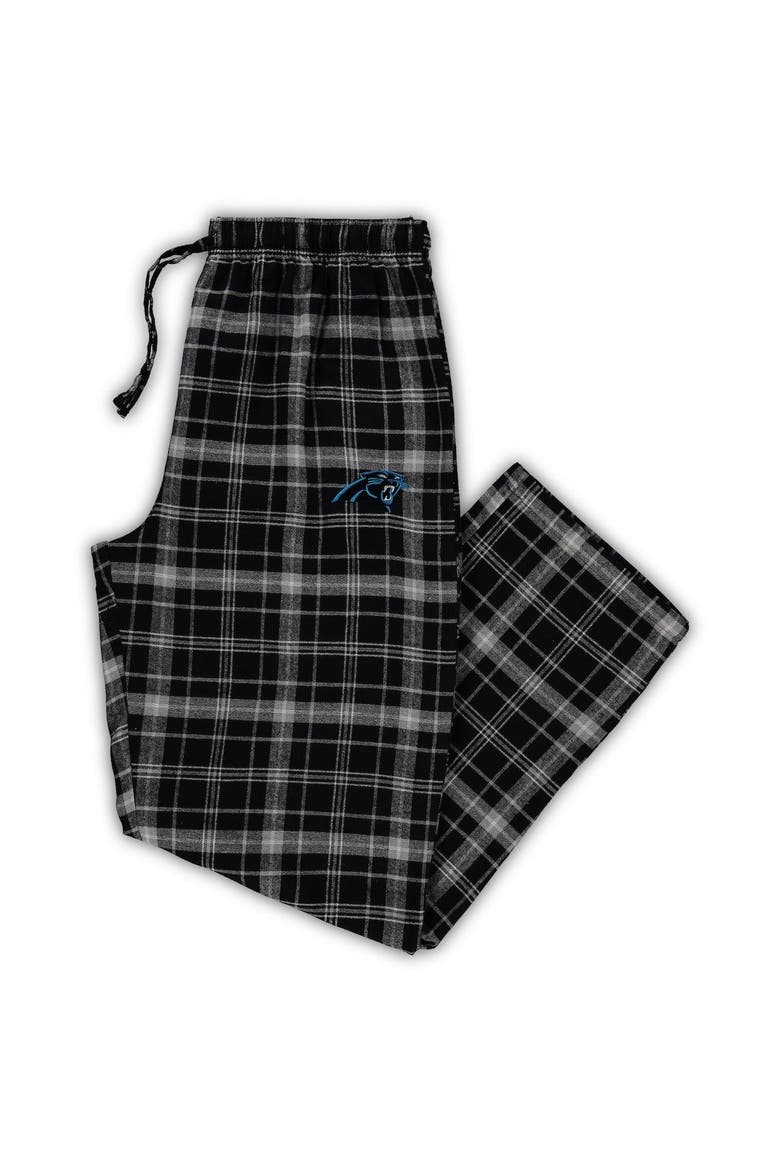 Men's Concepts Sport Black/Charcoal Carolina Panthers Big & Tall Ultimate Sleep Pant, Main, color, Black