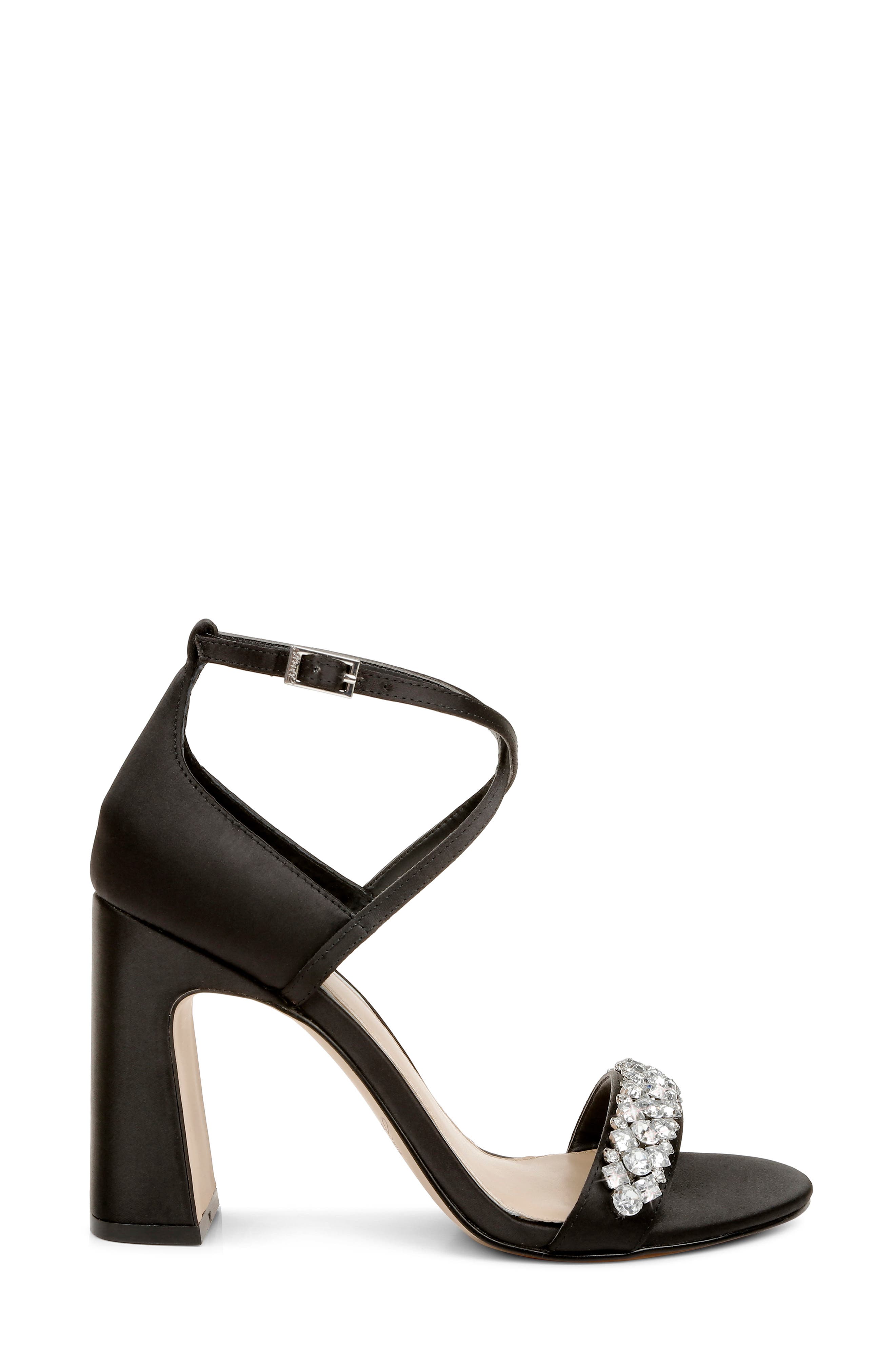 Jewel Badgley Mischka Penny Ankle Strap Sandal, Alternate, color, 