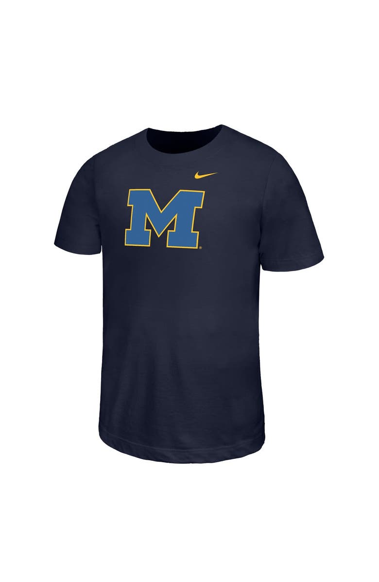 Nike Youth Nike Navy Michigan Wolverines Legend Color Pop Performance T-Shirt, Main, color, Navy