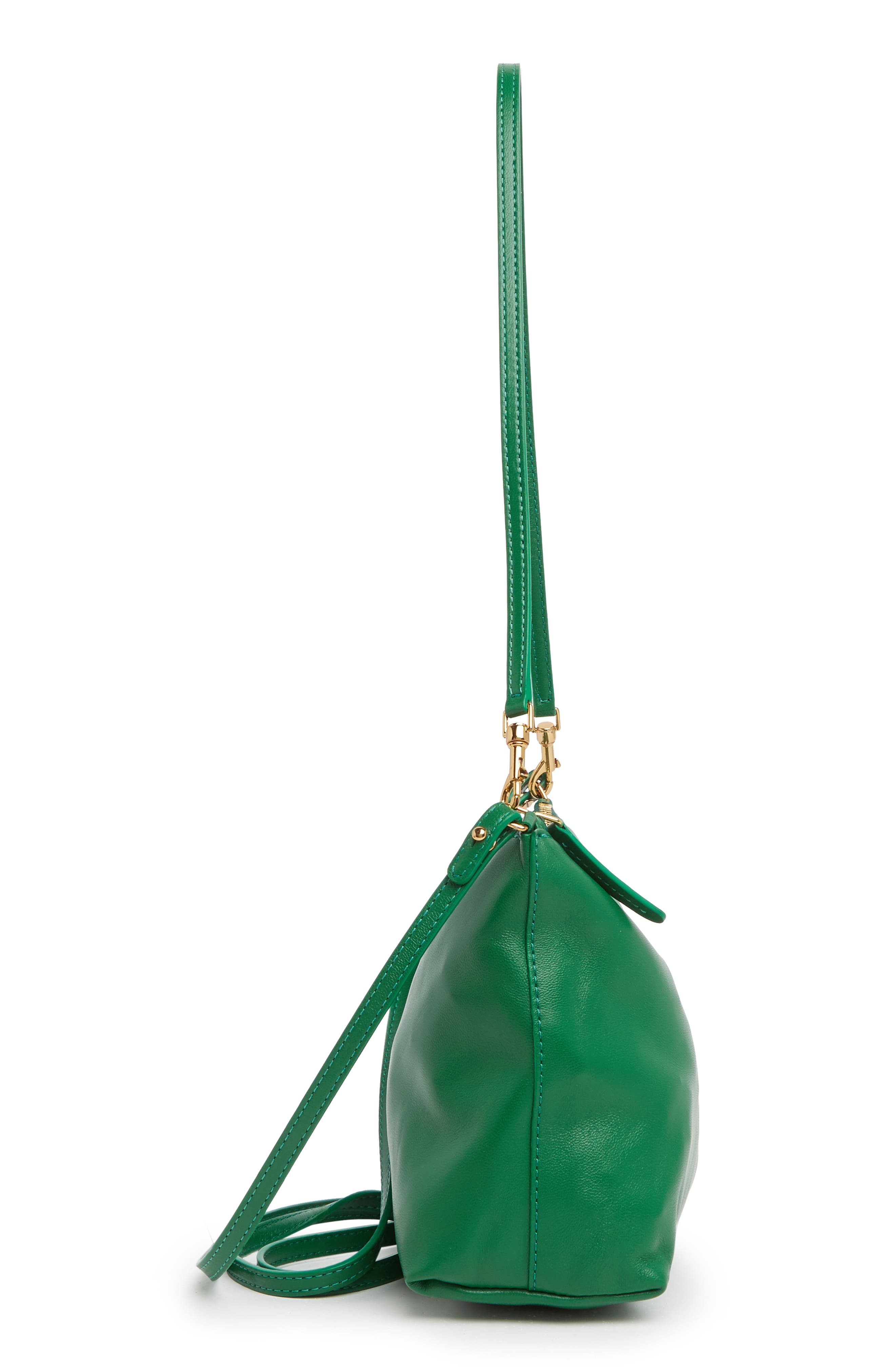 Mansur Gavriel Hera Shoulder Bag, Alternate, color, Leaf