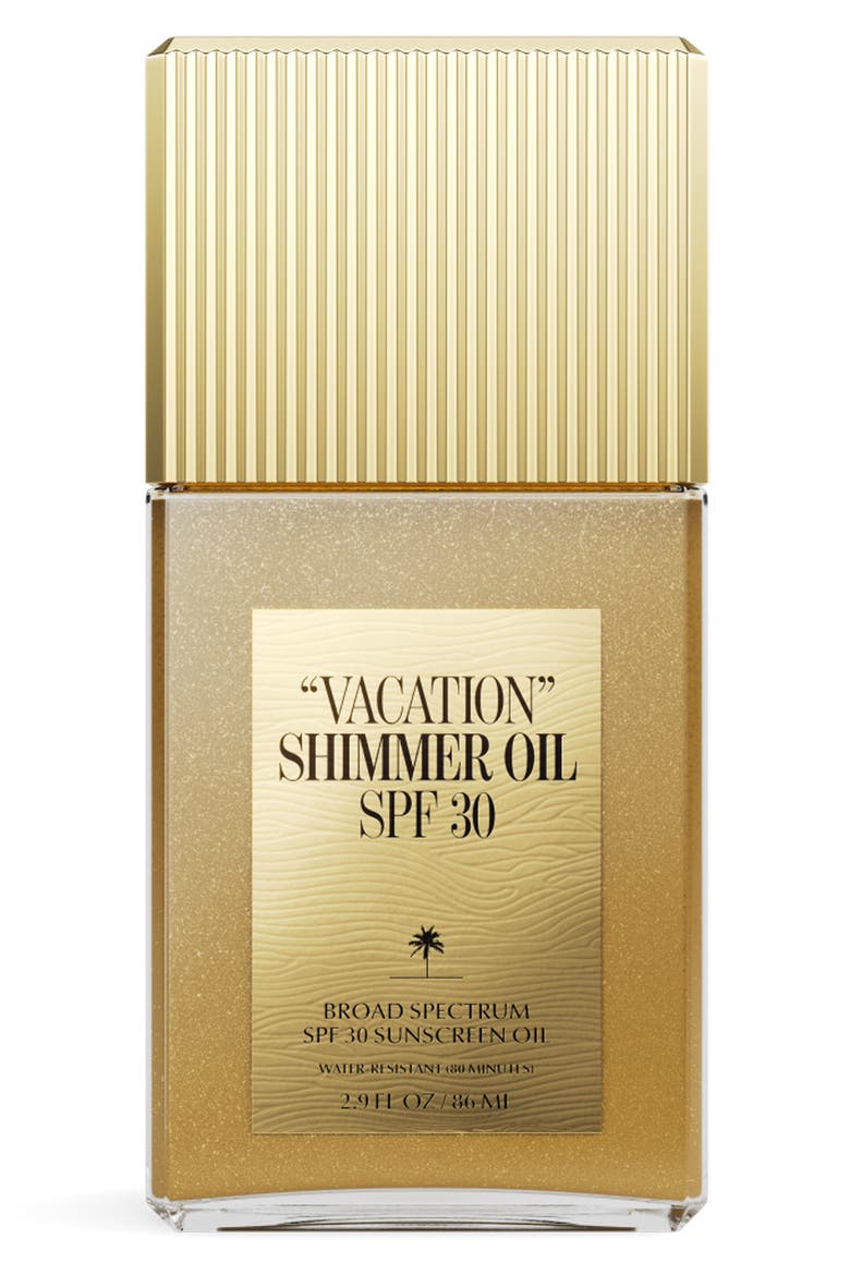 Shimmer Oil SPF 30 Sunscreen, Main, color, NO COLOR