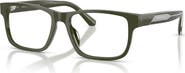 Emporio Armani 56mm Rectangle optical glasses