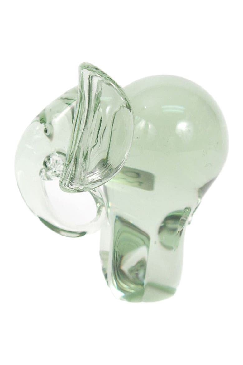 Recycled Glass Elephant, Alternate, color, None