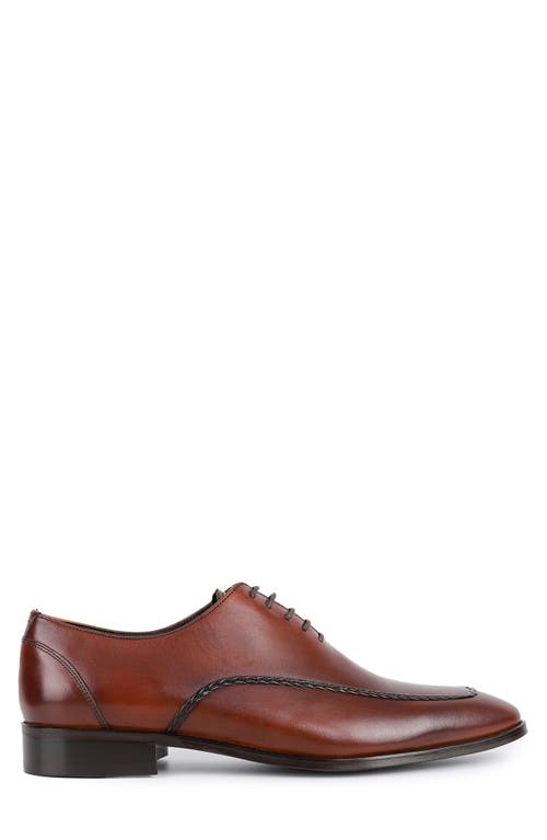 Vellapais Frisco Braided Oxford In Cognac