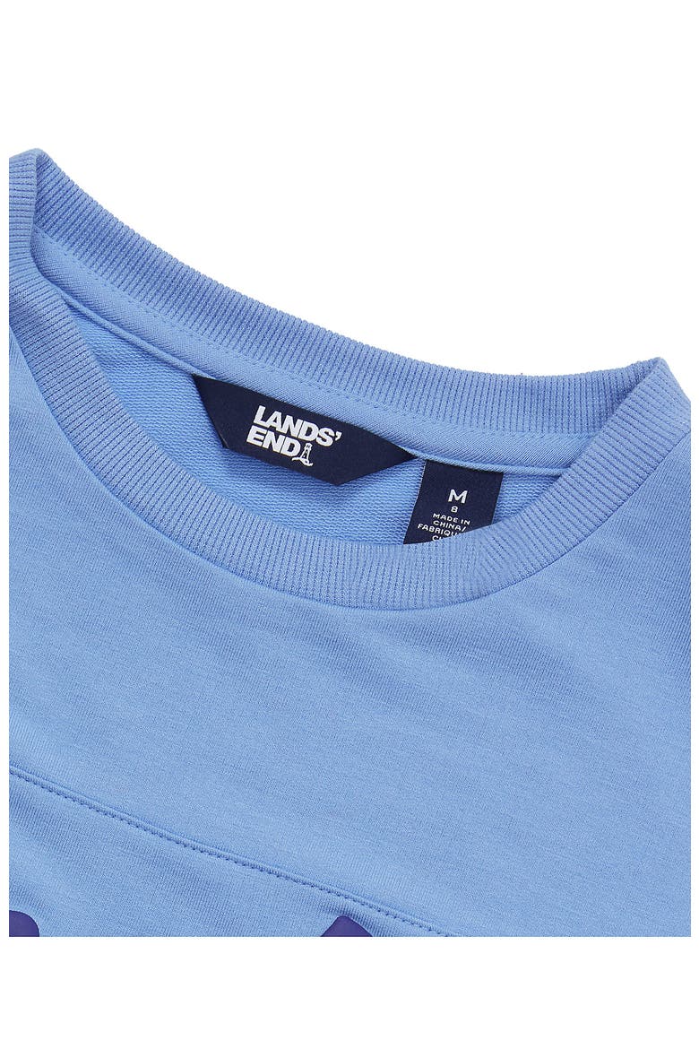Girls Long Sleeve Varisty Top, Alternate, color, Goal/Vista Blue