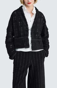 LUUKAA Xenia Structured Mesh Short Jacket