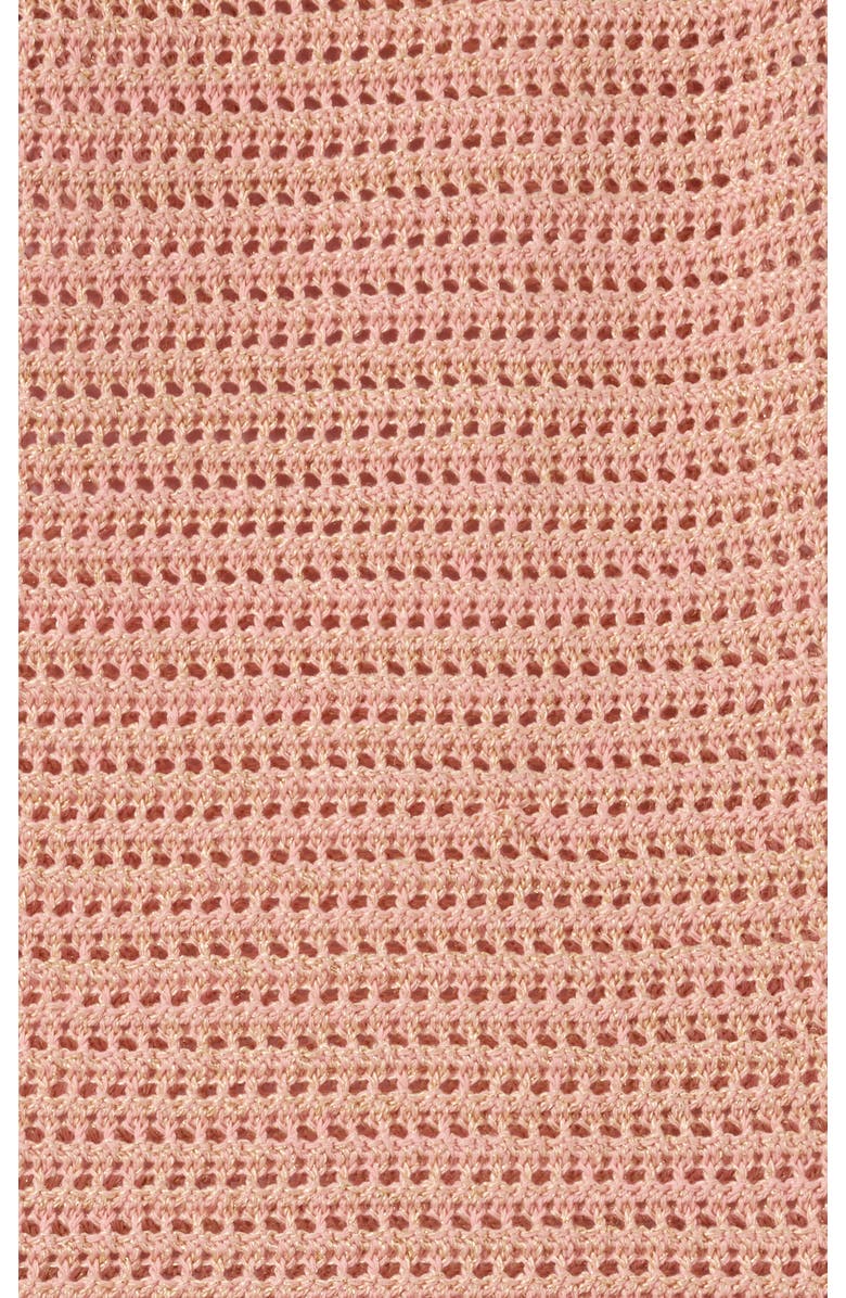 La DoubleJ Eight Counts Crop Top, Alternate, color, Color Block Pink