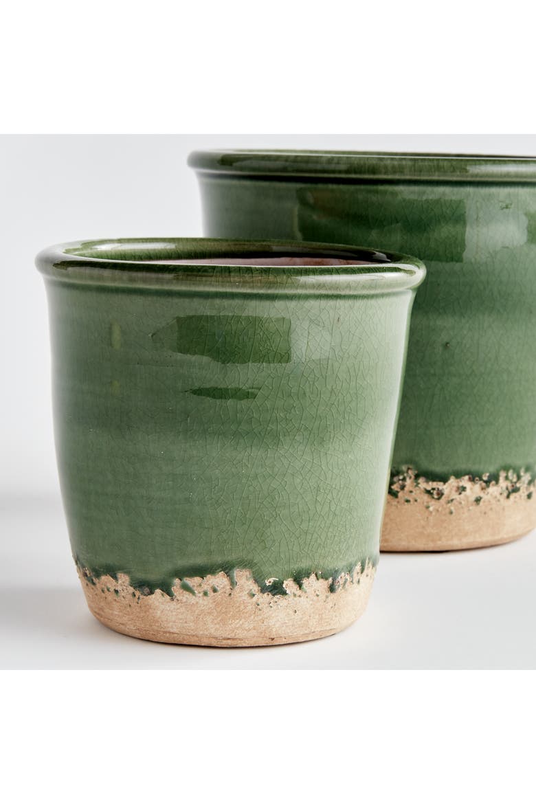 Maisha Flowerpot Planters, Set of 2, Alternate, color, Green