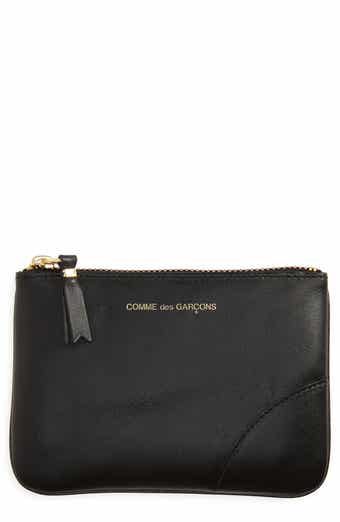Comme des Garcons Wallets Very Black Small Zip Pouch Nordstrom
