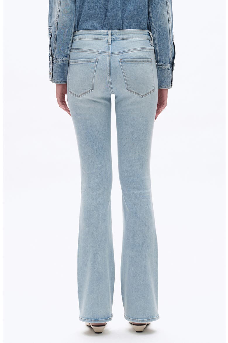 Low Rise Bootcut Jeans, Alternate, color, LIGHT BLUE
