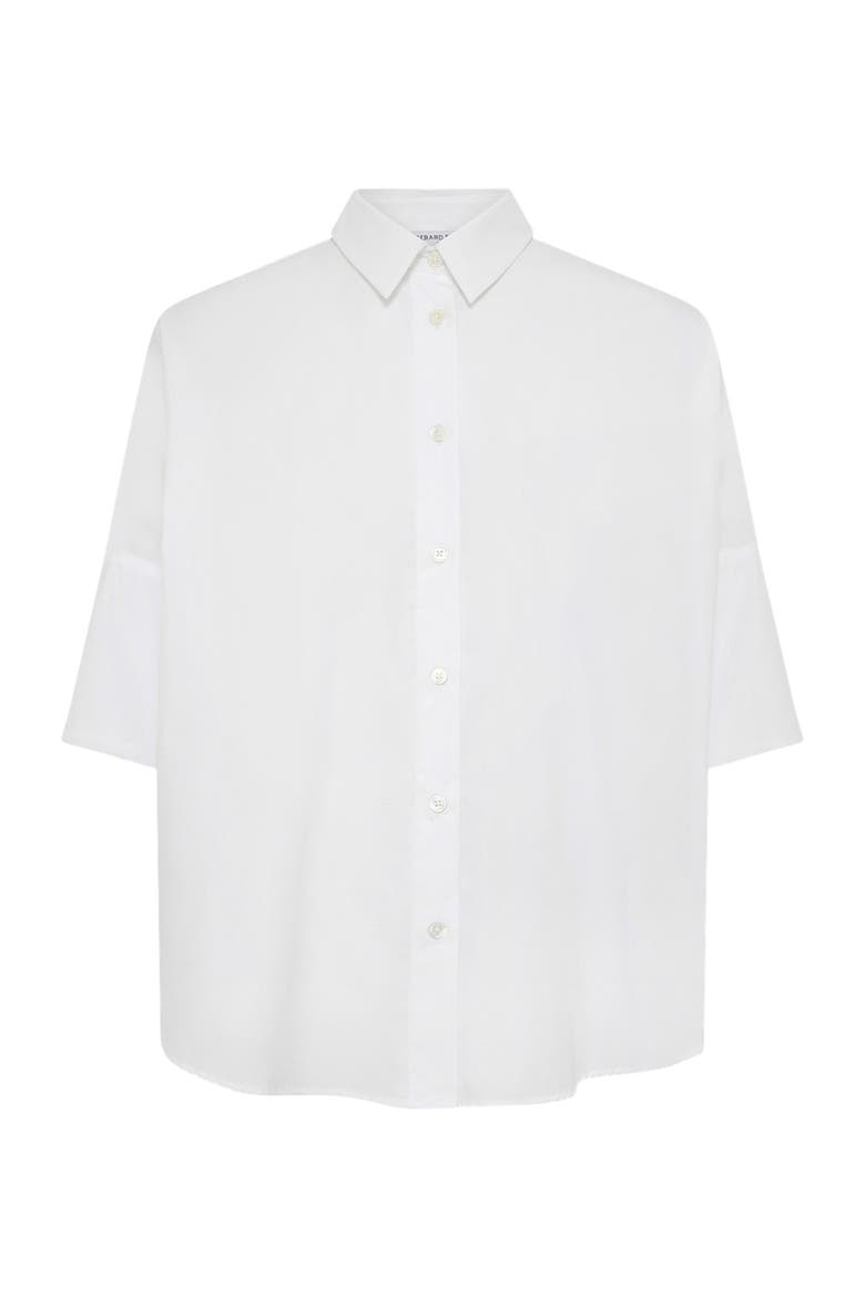 Nara Oversized Short Sleeve Shirt, Alternate, color, White