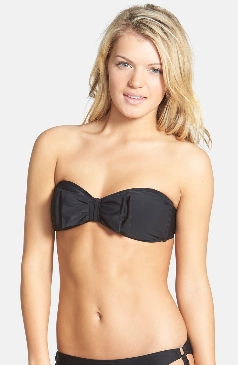BP. Bow Bandeau Bikini Top, Main, color,