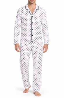 Cross Print Pajama Set