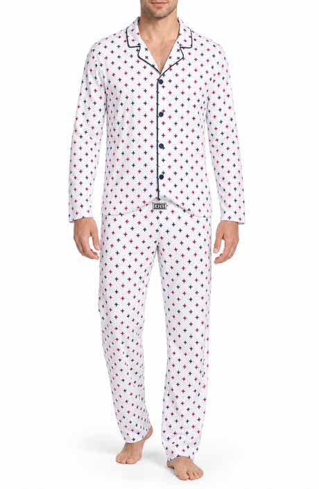 Cross Print Pajama Set