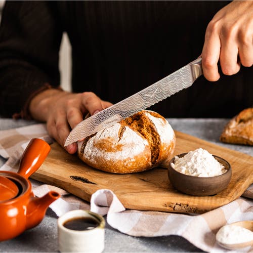 Cuisine::pro ® Le Connoisseur Bread Knife 8.5in In Brown