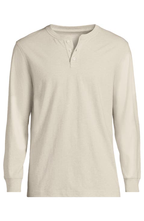 Super-T Long Sleeve Henley Shirt