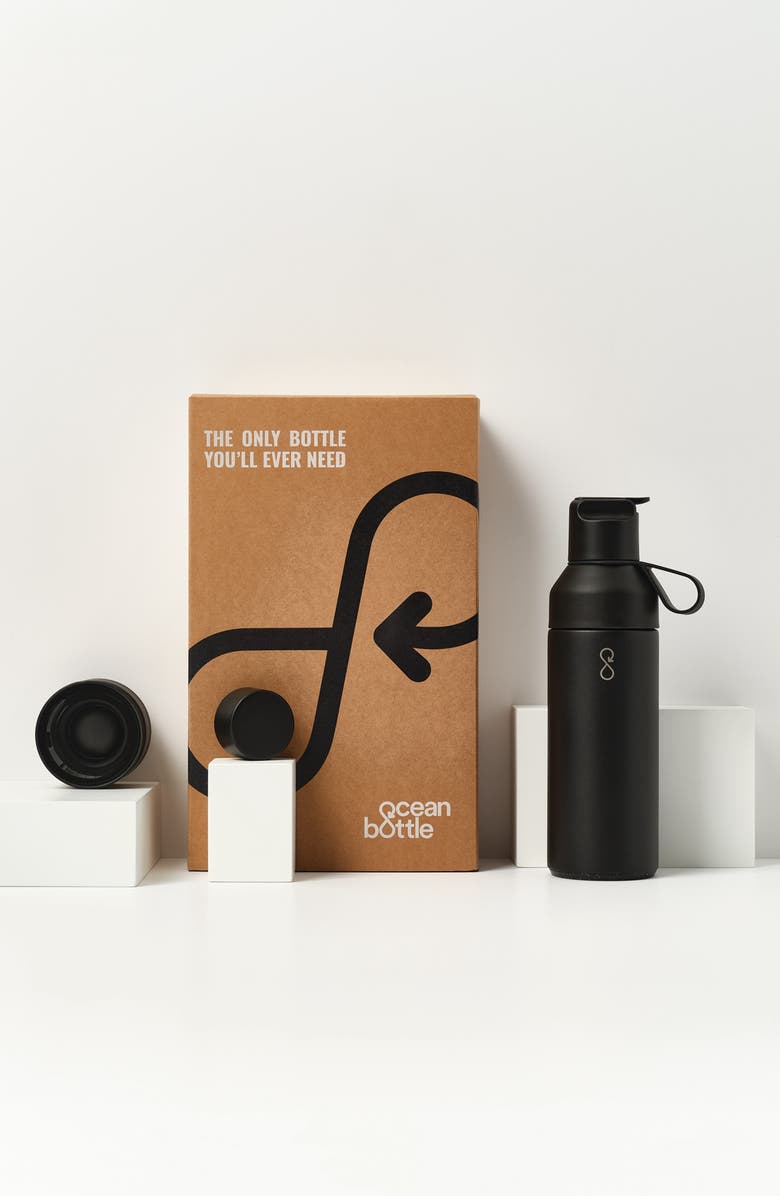 Ocean Bottle Original 3 in 1 17-Ounce Bottle & Lid Set, Alternate, color, 