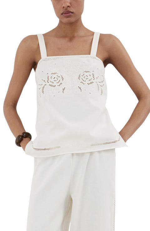 Embroidered Tank