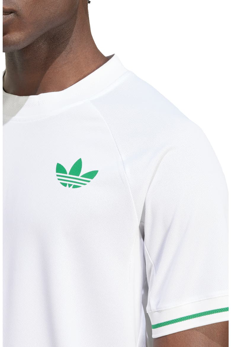 Trefoil Pro Logo T-Shirt, Alternate, color, WHITE