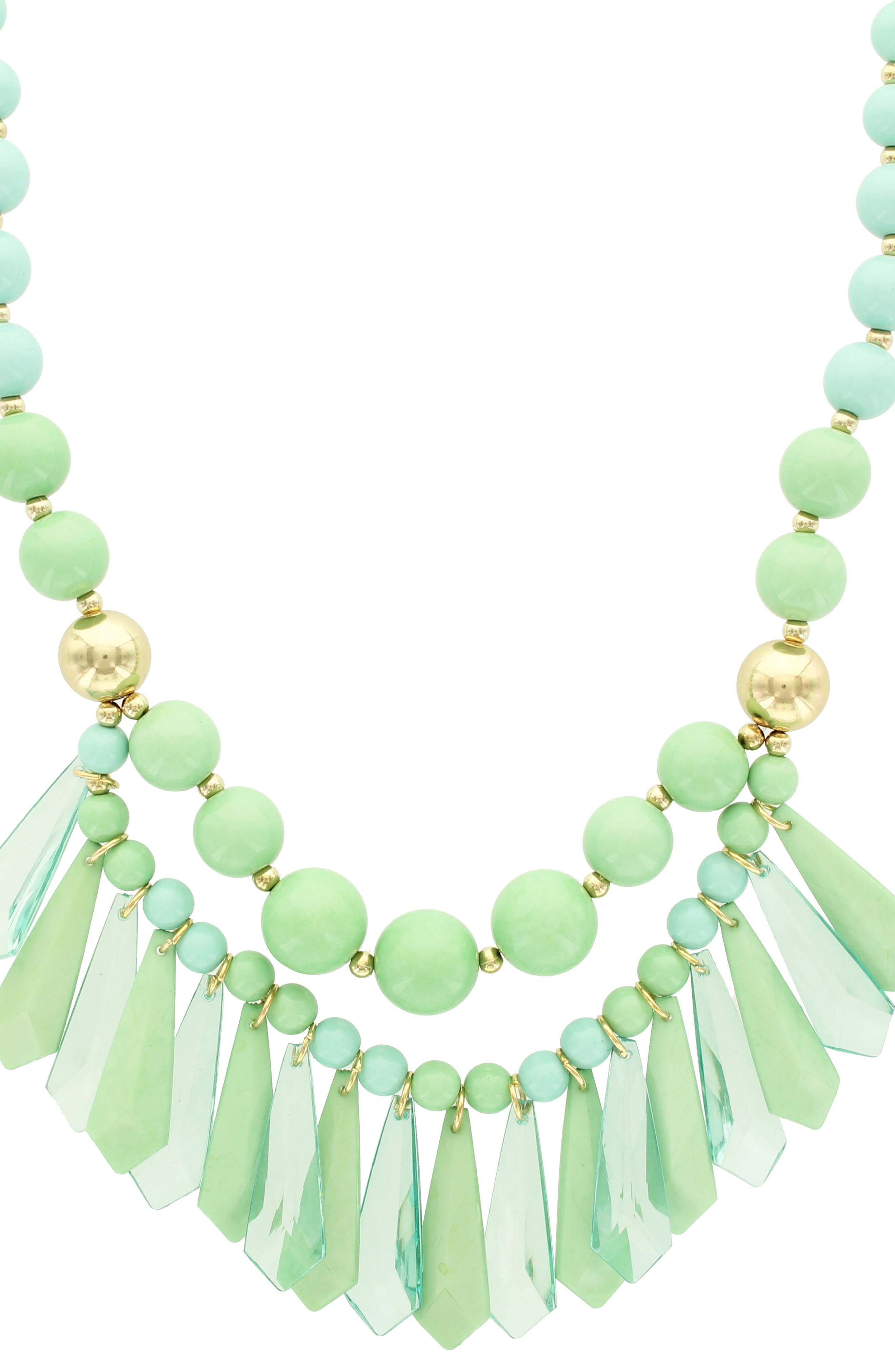 OLIVIA WELLES Mint Mayhem Necklace