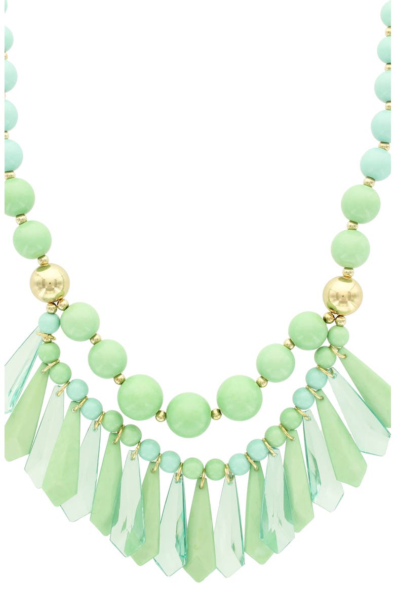 Mint Mayhem Necklace, Main, color, GOLD/ MINT