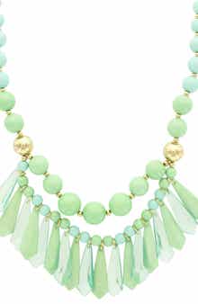 OLIVIA WELLES Mint Mayhem Necklace