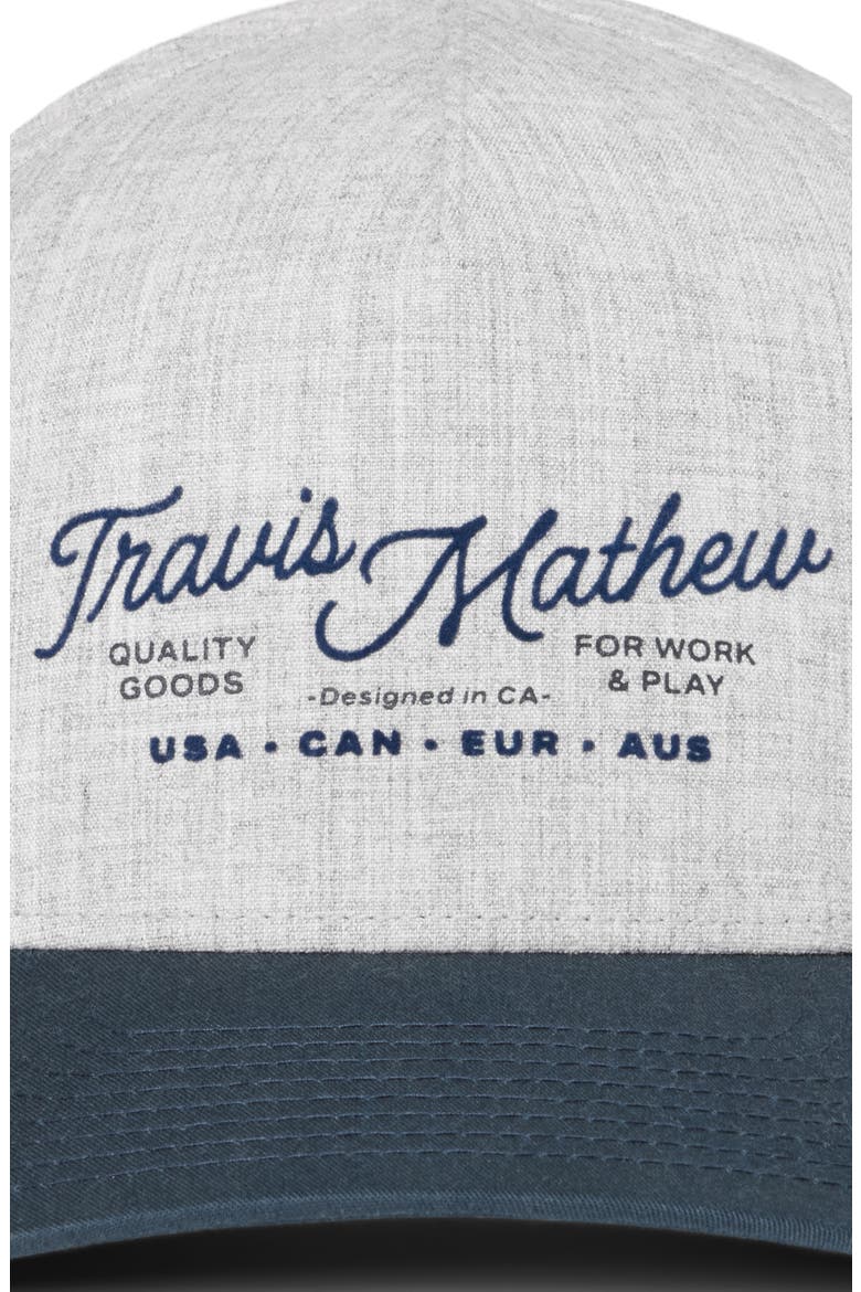 Perfect Plan Snapback Baseball Cap, Alternate, color, HEATHER GREY