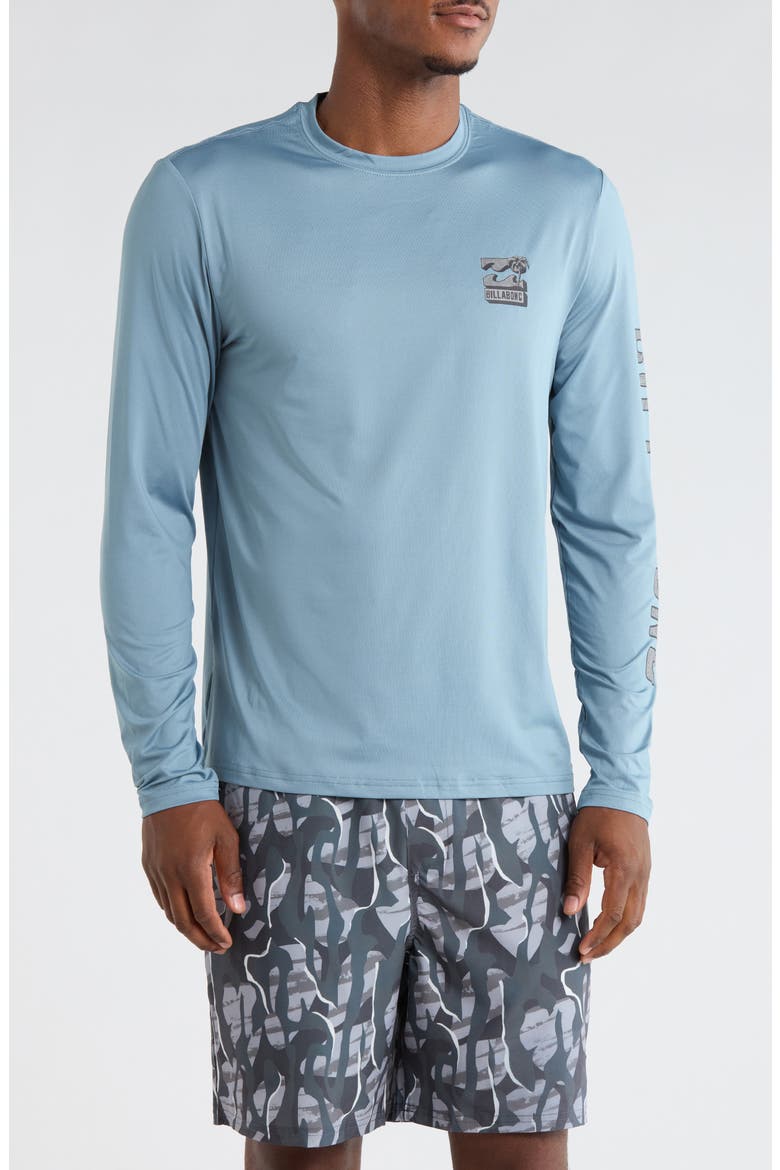 Looper Long Sleeve Sun T-Shirt, Main, color, CITADEL