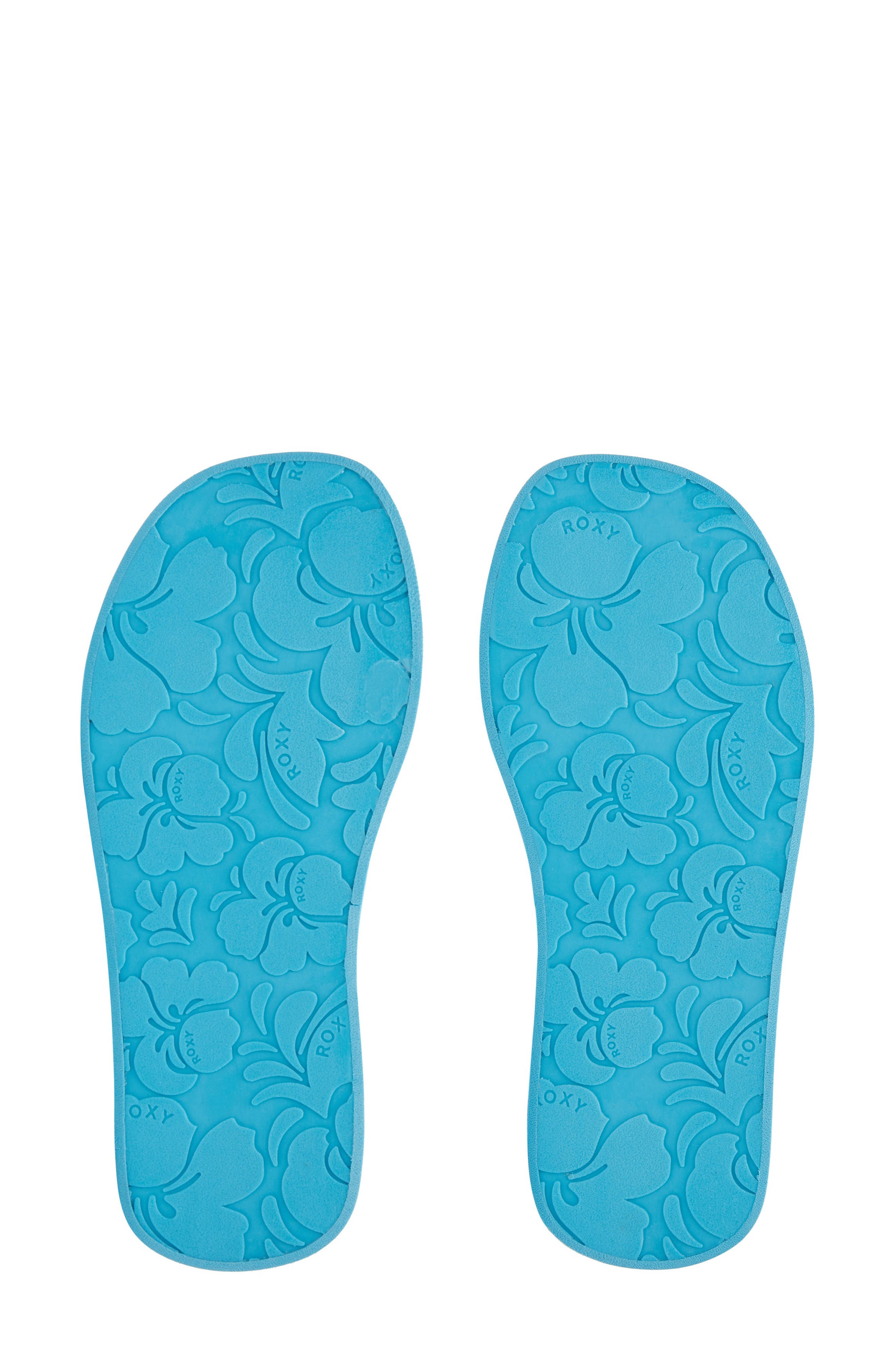 Totally Tubular Platform Wedge Slide Sandal, Alternate, color, AQUA
