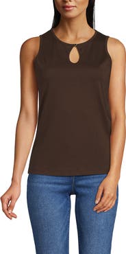 Lands' End Supima Keyhole Tank