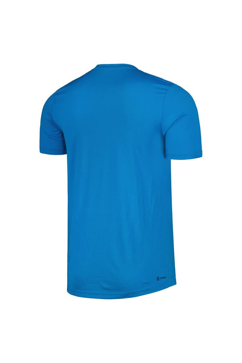 Men's adidas Blue Charlotte FC Club DNA Performance T-Shirt, Alternate, color, Blue