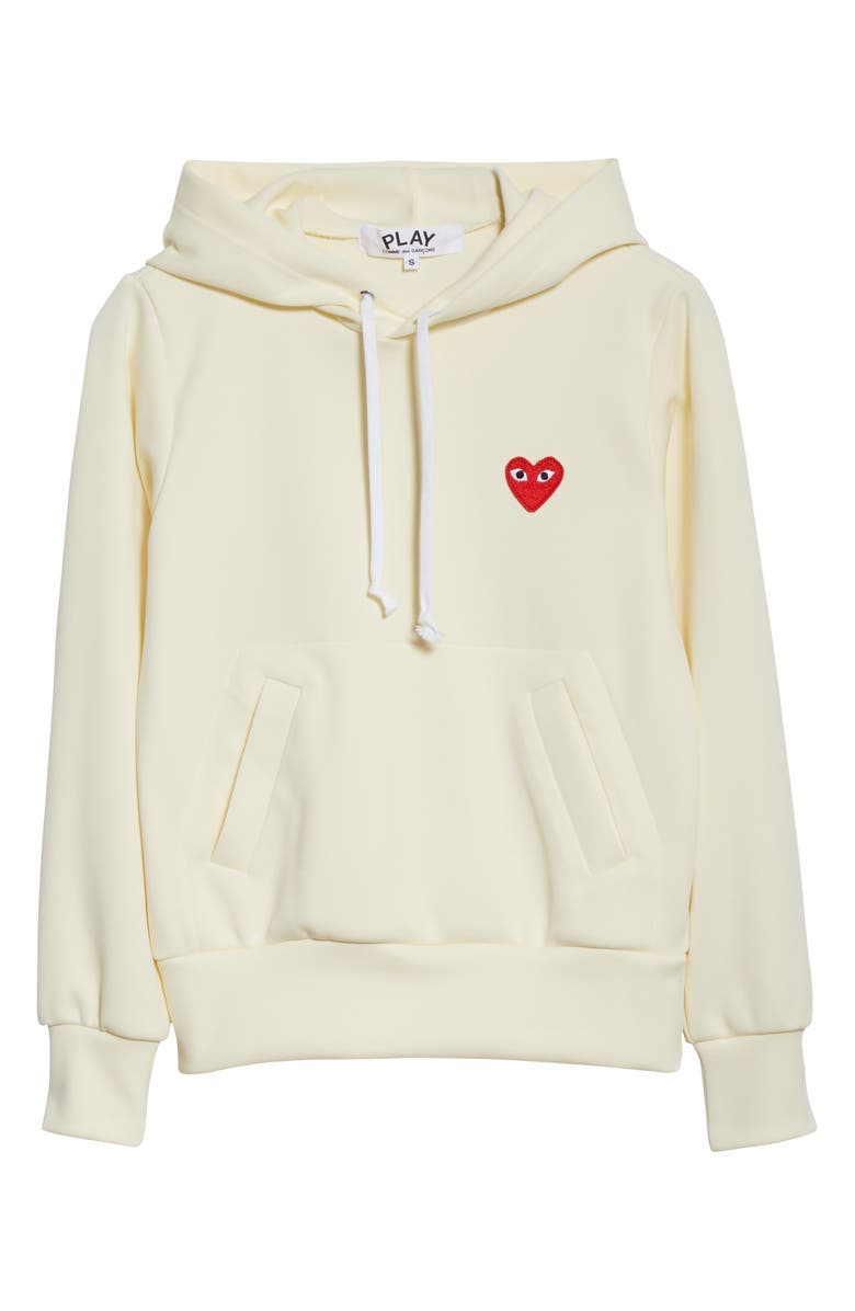 Comme des Garçons PLAY Red Heart Hoodie, Alternate, color, 