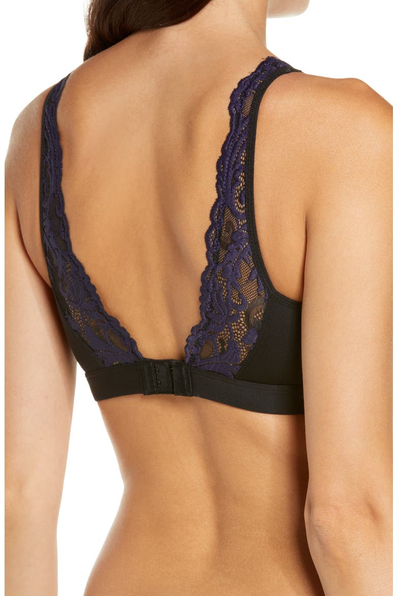 Instant Icon Bralette, Alternate, color, BLACK/ ECLIPSE