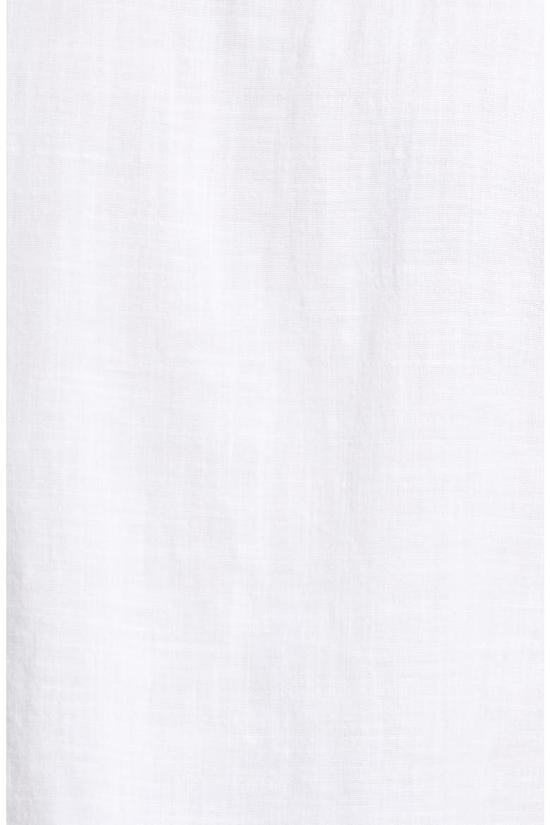 Fairfax Short Sleeve Button-Up Cotton Shirt, Alternate, color, WHITE