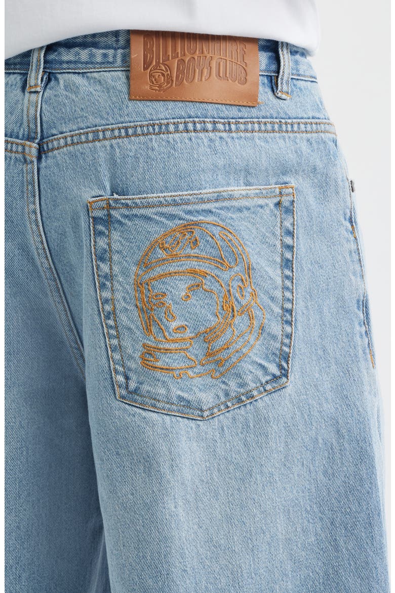 Lunar Raw Hem Denim Shorts, Alternate, color, STELLAR MED
