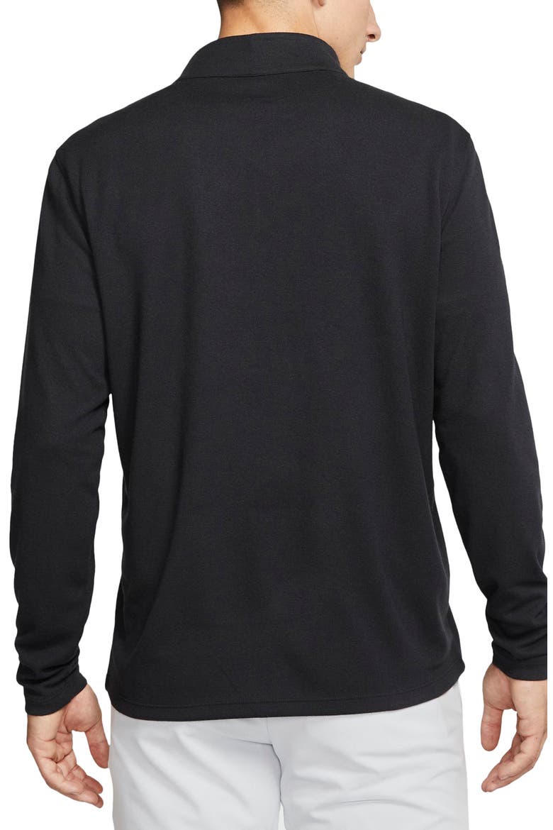 Golf Victory Dri-FIT Quarter Zip Top, Alternate, color, BLACK/BLACK/WHITE
